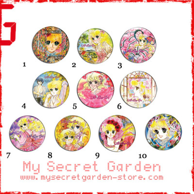 Lady Georgie レディジョージィ Anime Pinback Button Badge Set ( or Hair Ties / 4.4 cm Badge / Magnet / Keychain Set )